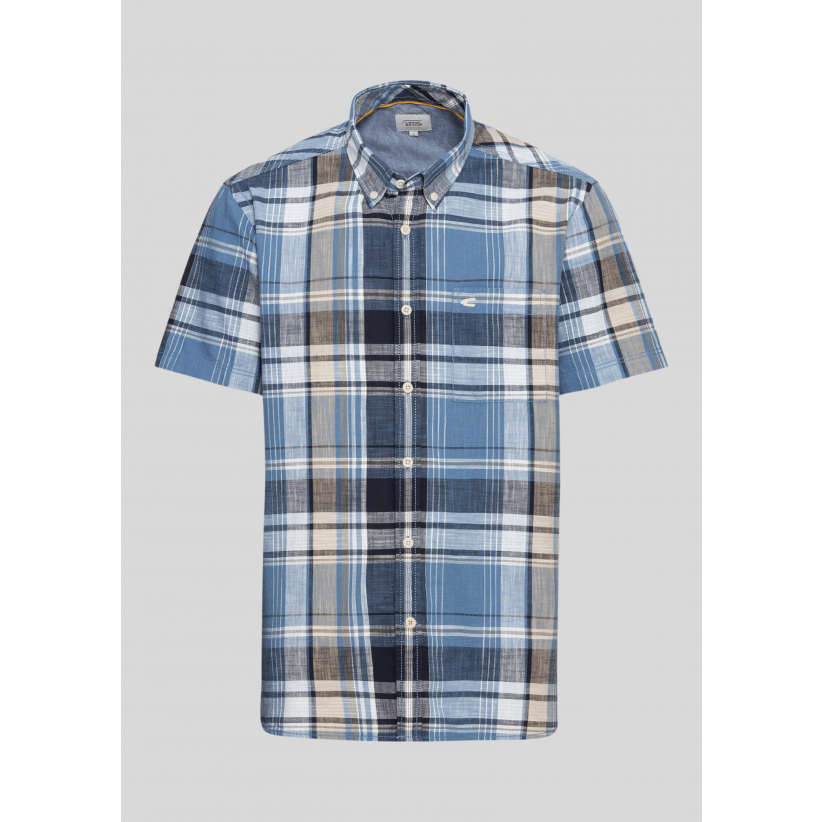 Camel Active, Skjorte SS, Blue Check 