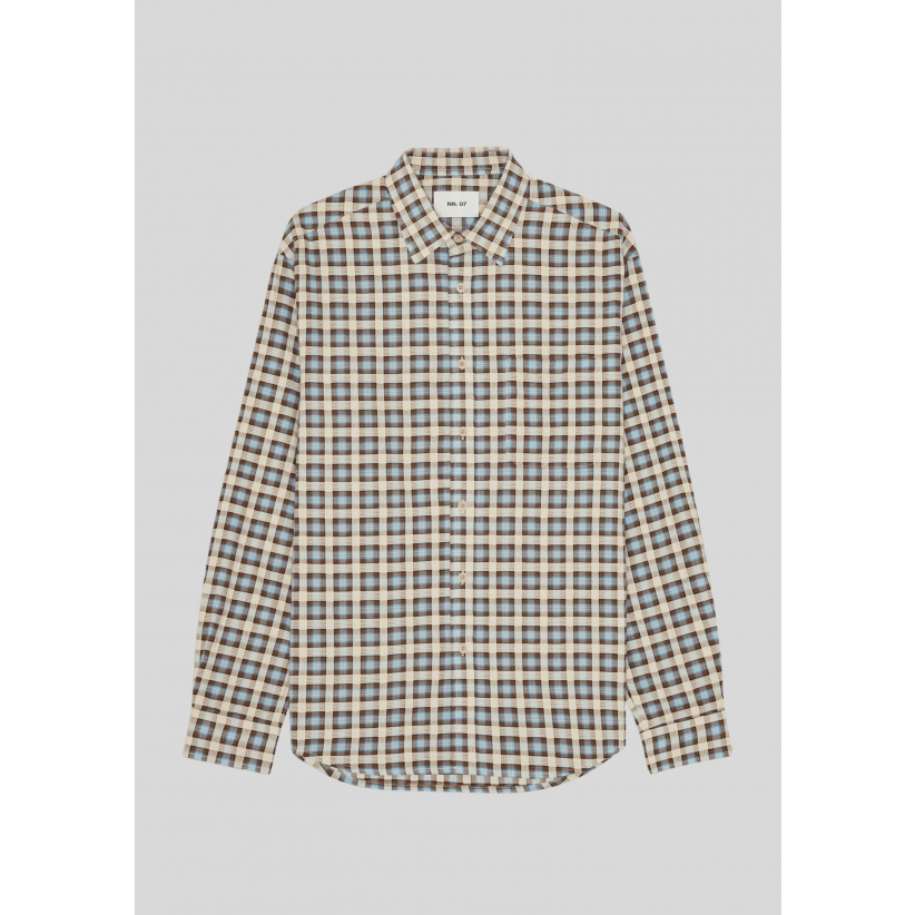 NN07, Skjorte, Deon 50037, Blue Check 