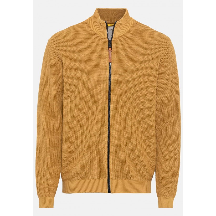 CAMEL ACTIVE, STRIK CARDIGAN I SAND 