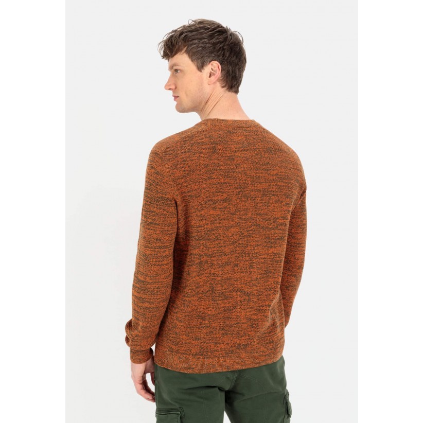 CamelActiveStrikCottonKnitOrangeMelange-01