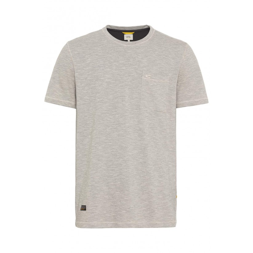 CAMEL ACTIVE, T-SHIRT I GRÅ
