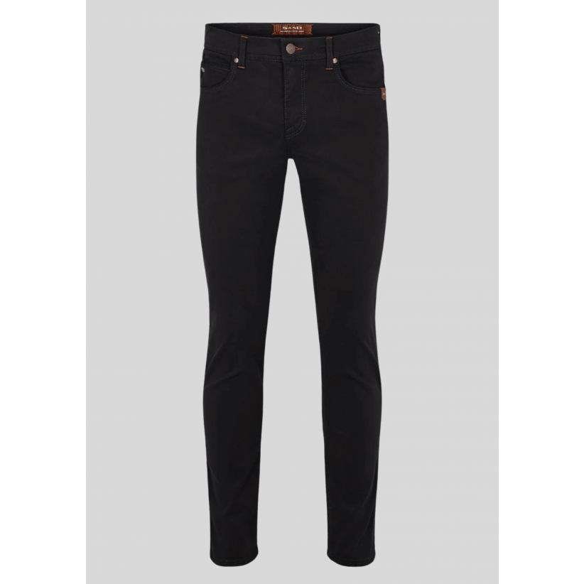 Sand Copenhagen, Bukser, Burton Suede Touch, Ebony Black 