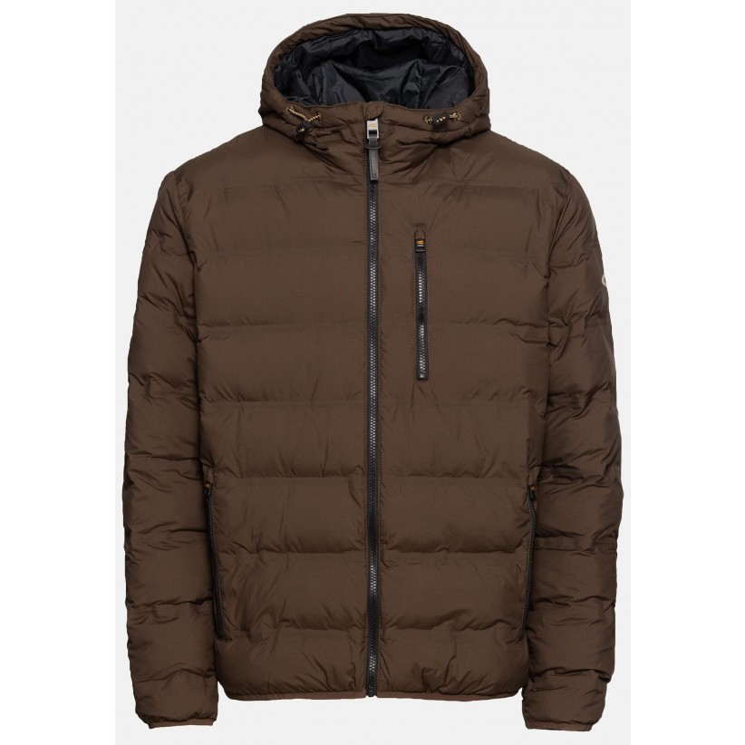CAMEL ACTIVE, QUILT JAKKE I BRUN