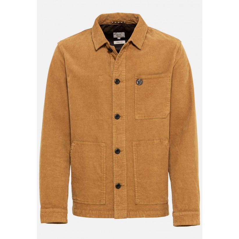 CAMEL ACTIVE, FLØJLS OVERSHIRT I KARRY 