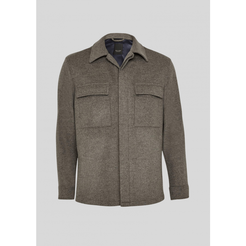 Sand Copenhagen, Overshirt, Aiden Cashmere, Light Camel 