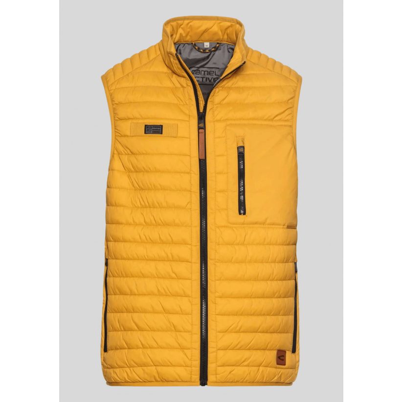 Camel Active, Overtøj, Light Quilt Vest, Yellow 