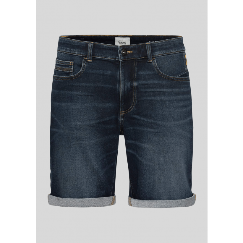Camel Active, Shorts, Denim Flex, Blue 