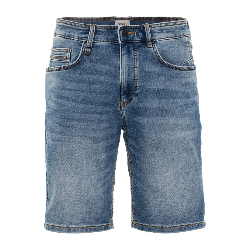 CAMEL ACTIVE, JOG-DENIM SHORTS I LYS BLÅ