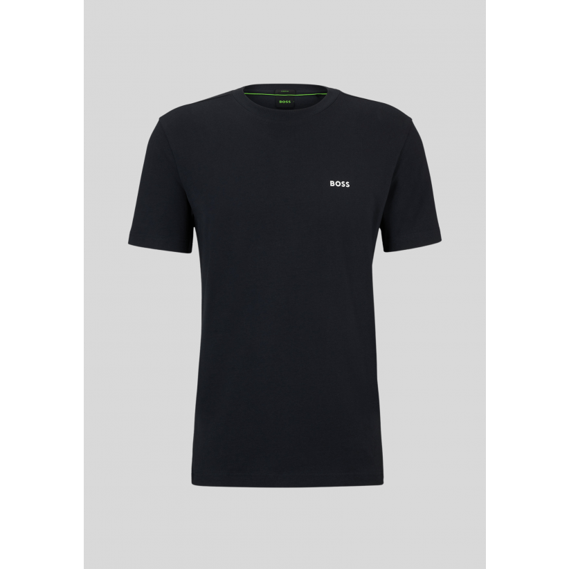 Boss, T-shirt, Stretch Tee, Navy