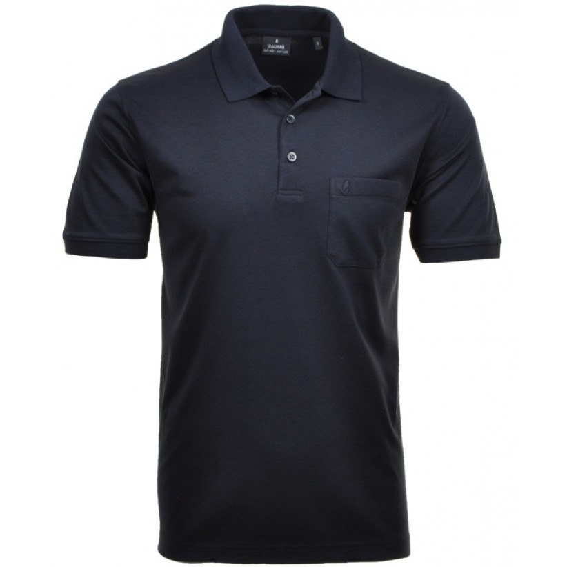 RAGMAN, MICROFIBER POLO I NAVY
