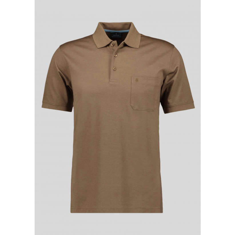 Ragman, Polo, Microfiber, Maroon