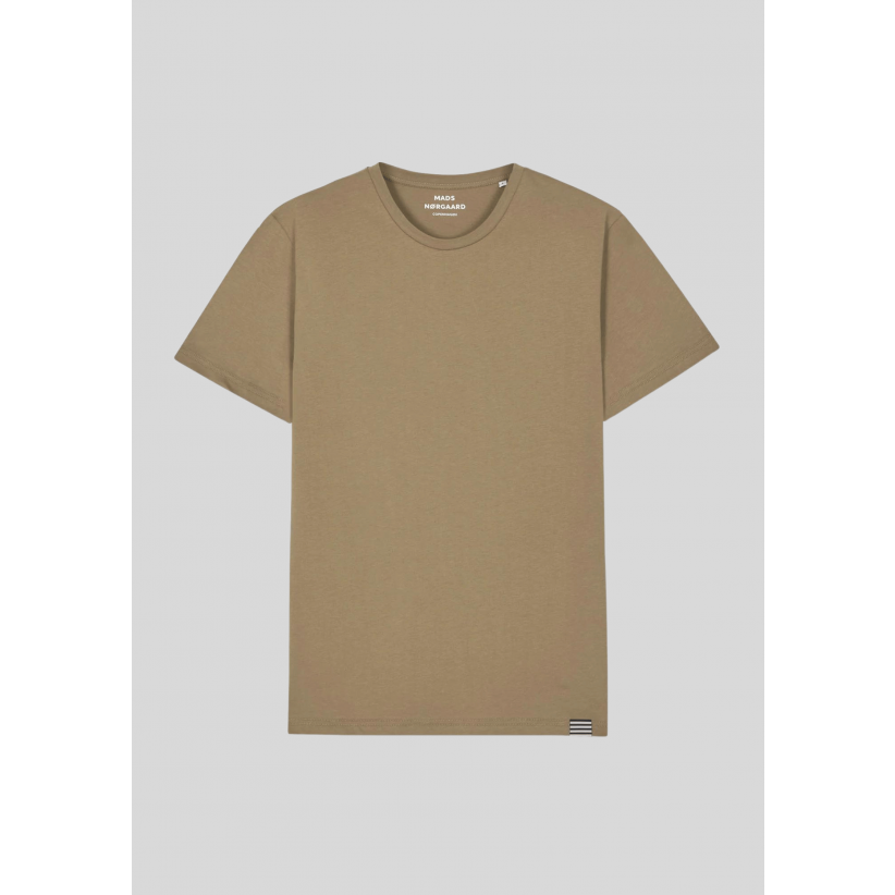 Mads Nørgaard, T-shirt, Thor Organic Tee, Lead Grey 