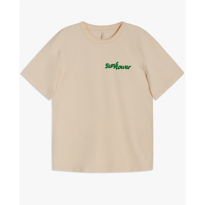 SUNFLOWER, MASTER LOGO TEE I RÅHVID