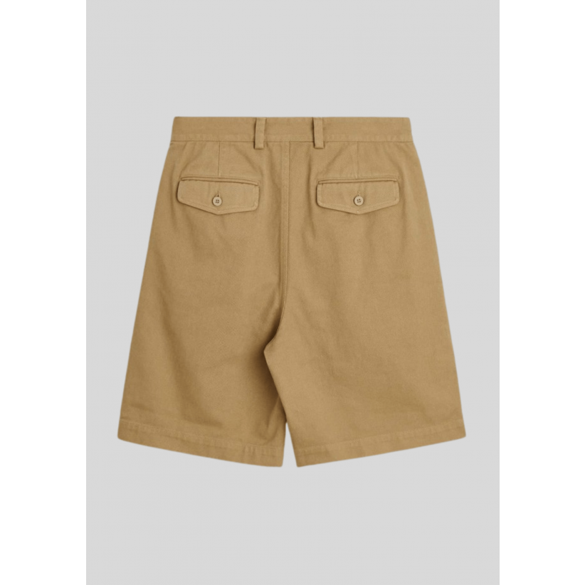 SunflowerShortsPleated4134Khaki-01