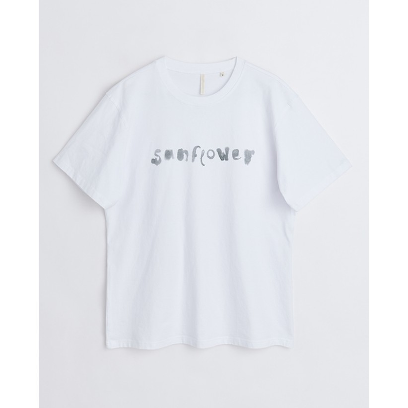 SUNFLOWER, EASY TEE I HVID