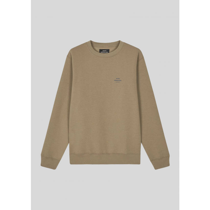 Mads Nørgaard, Sweatshirt, Standard Logo, Lead Grey 