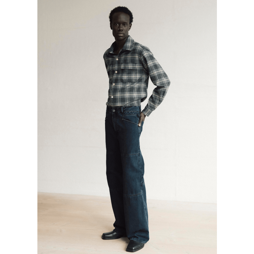SunflowerSkjortePocketShirt1210GreyCheck-01