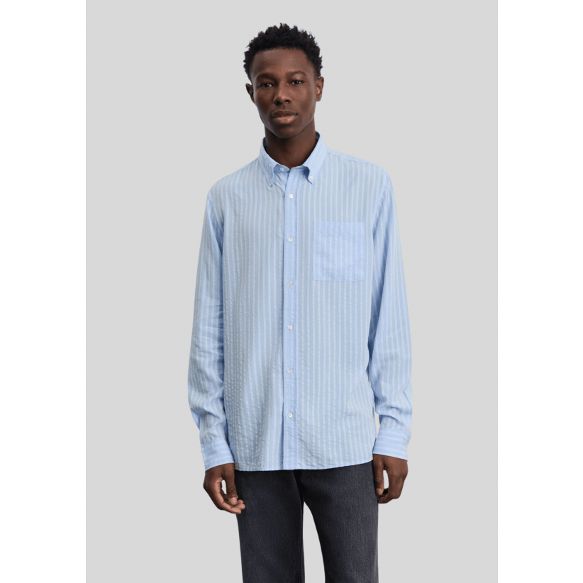Another Aspect, Skjorte, Another Shirt 1.0, Sky Blue Stripe 