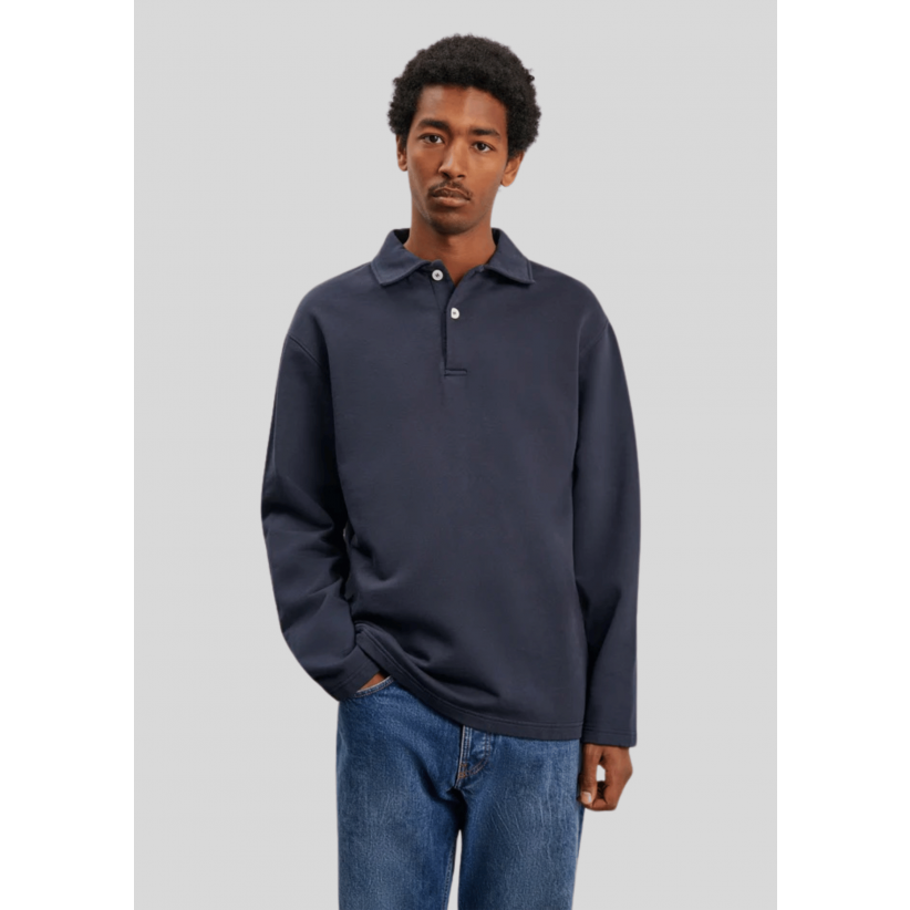 Another Aspect, Sweatshirt, Another Polo Shirt 1.0, Night Sky Navy 