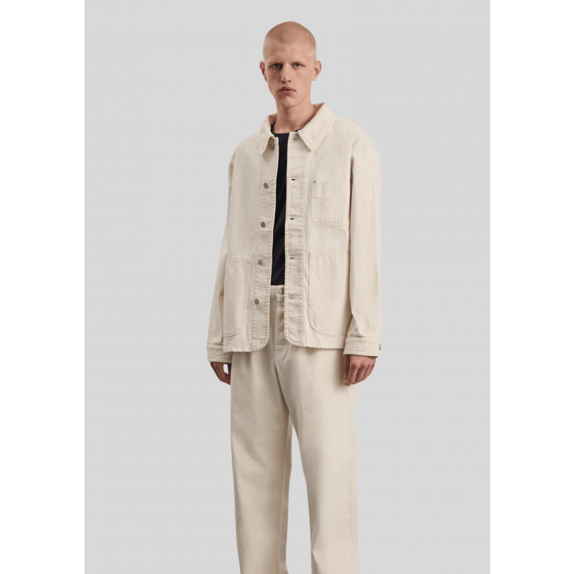 Another Aspect, Overshirt, Denim Jacket 1.0, Ecru