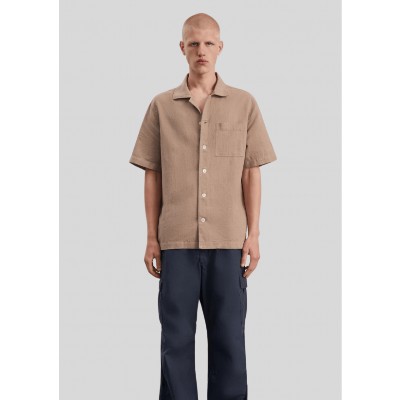 AnotherAspectSkjorteSSAnotherShirt20LightBrown-01