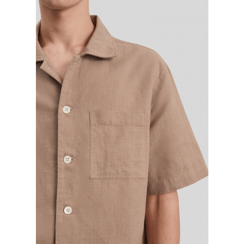 AnotherAspectSkjorteSSAnotherShirt20LightBrown-01
