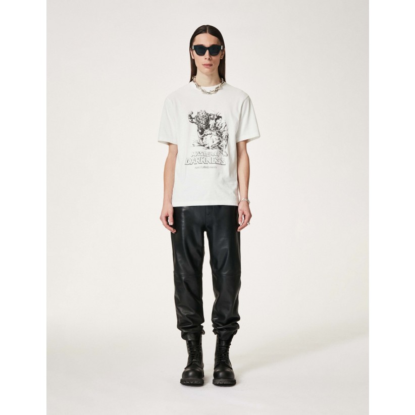 T-SHIRT, 'ARTWORK' / HVID 