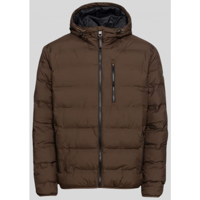 Camel Active, Overtøj, Quilted Jacket, Brown