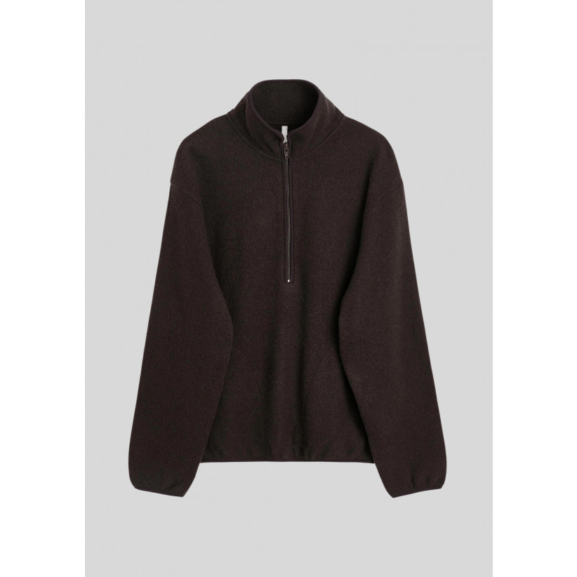 Sunflower, Sweat, Wool Zip 2028, Brown 