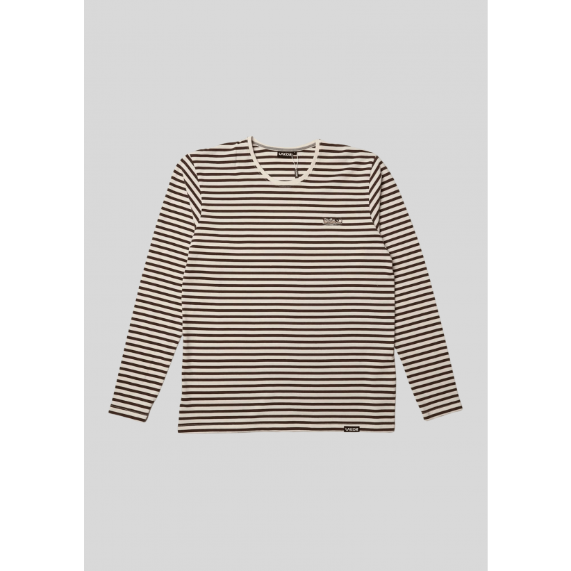 Lakor, T-shirt, Ahoy! Mini Flow T-shirt, Chicory Coffee 