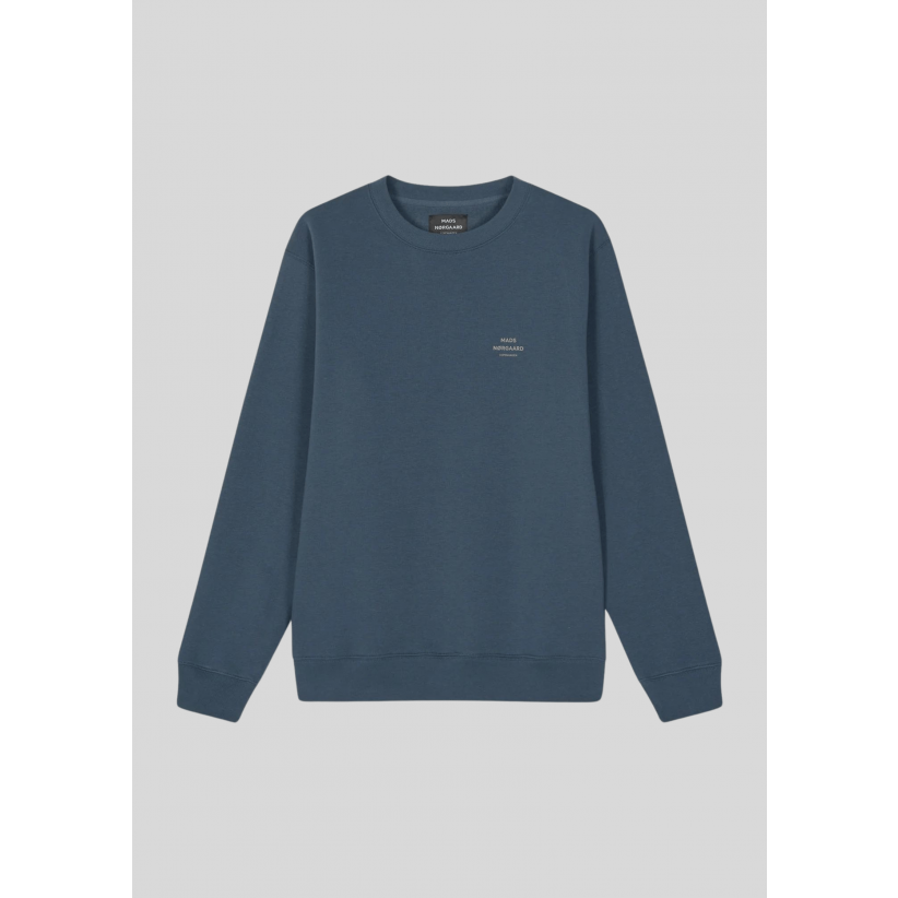 Mads Nørgaard, Sweatshirt, Standard Logo, Midnight Navy 