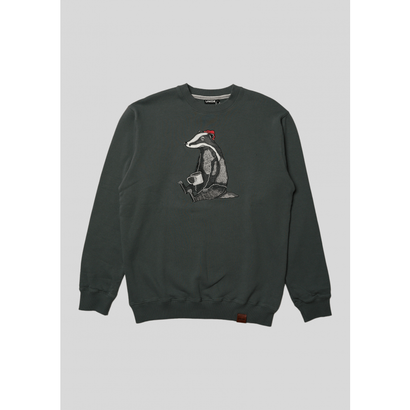 Lakor, Sweatshirt, Badger Coffee, Urban Chic 