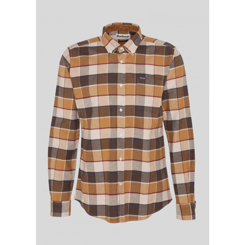 Barbour, Skjorte, Valley, Classic Brown