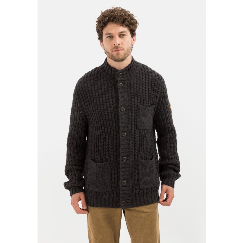 CARDIGAN, 'OVERSHIRT'/ KOKS GRÅ