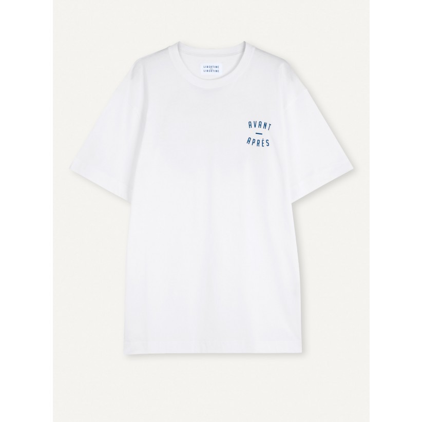 LIBERTINE, BEAT APRES T-SHIRT I HVID