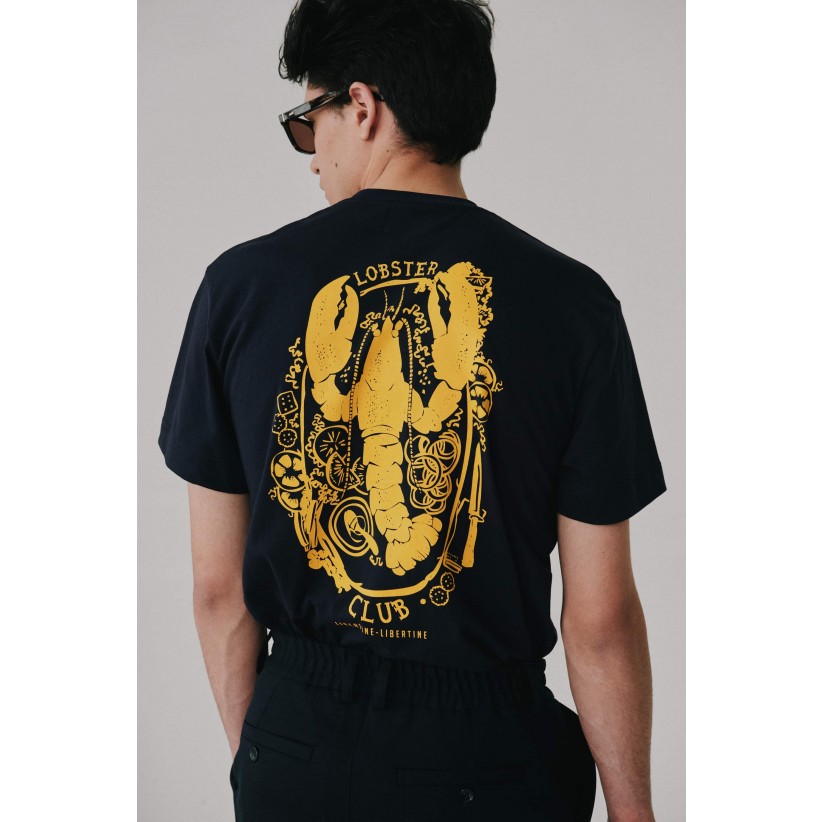 LIBERTINEBEATLOBSTERCLUBTEEINAVY-01