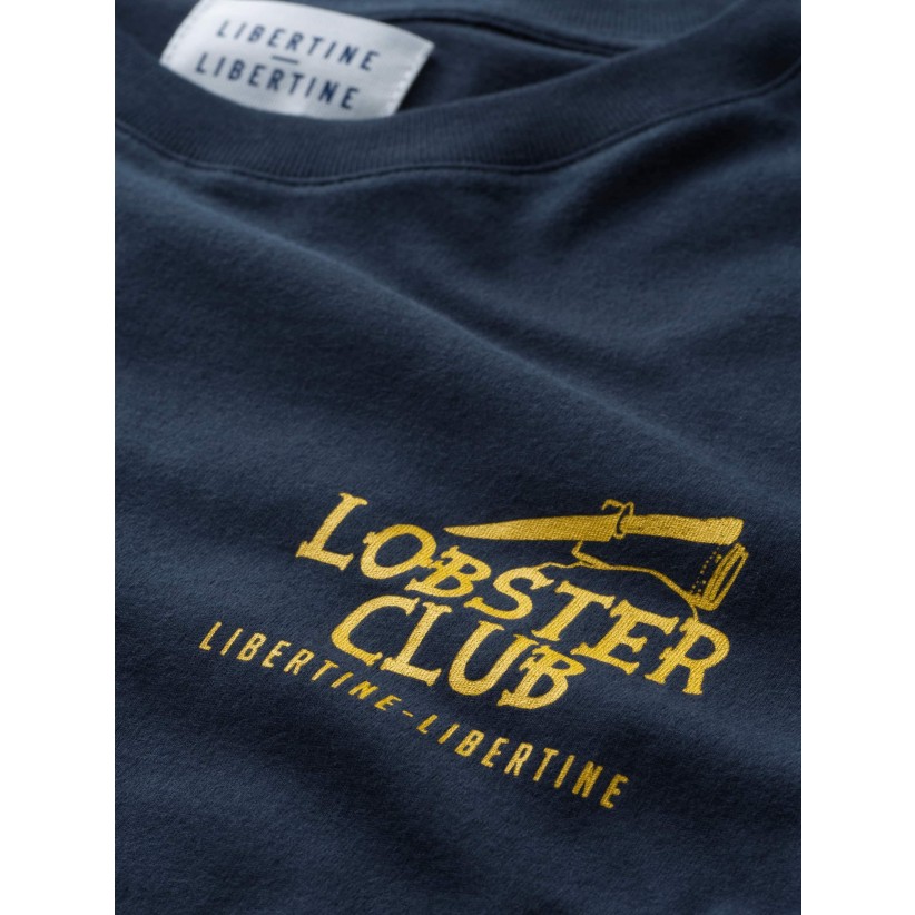 LIBERTINEBEATLOBSTERCLUBTEEINAVY-01