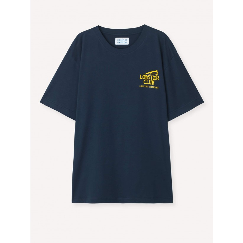 LIBERTINE, BEAT LOBSTER CLUB TEE I NAVY 