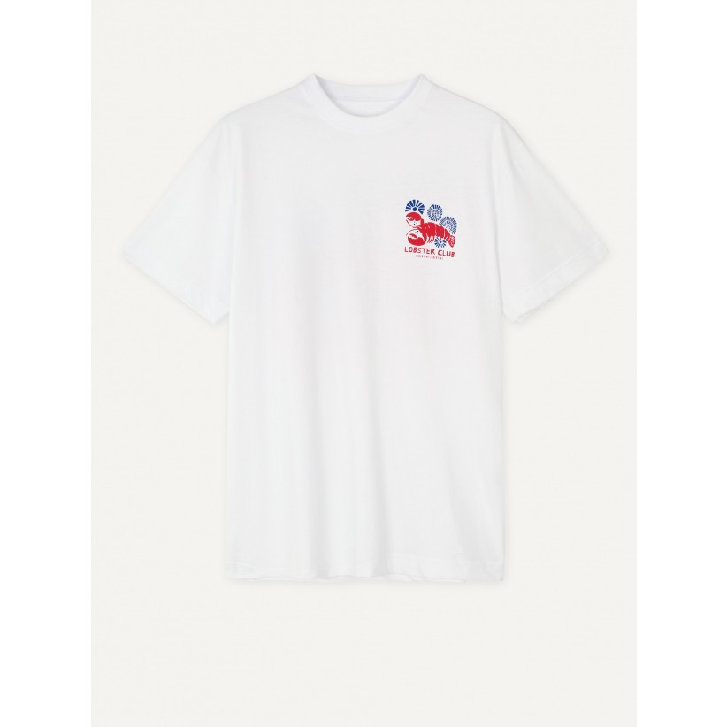LIBERTINE, LOBSTER CLUB T-SHIRT I HVID