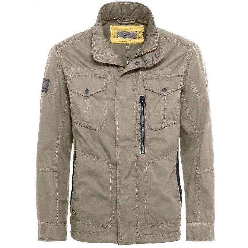 CAMEL ACTIVE, BOMULDS JAKKE I SAND