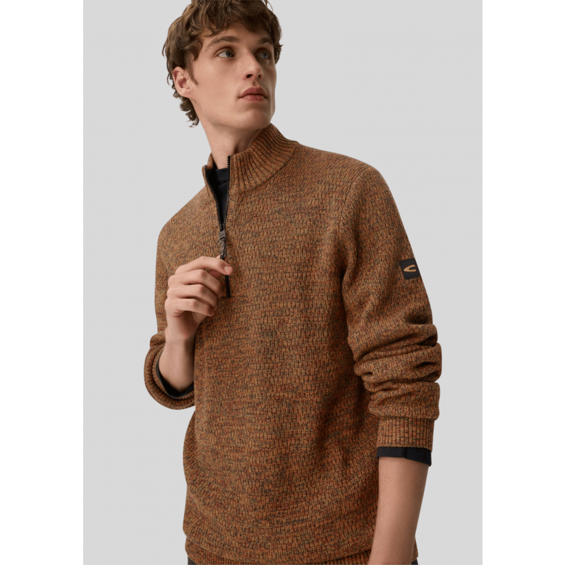 CamelActiveStrikTexturedTroyerOrange-01
