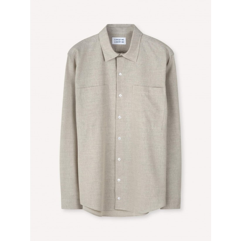 LIBERTINE, CANOYN SHIRT I SAND