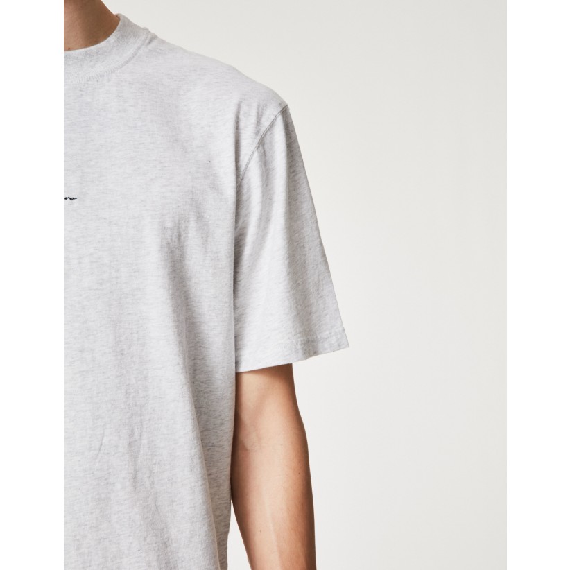 HanKjbenhavnTshirtDailyScriptGreyMelange-01