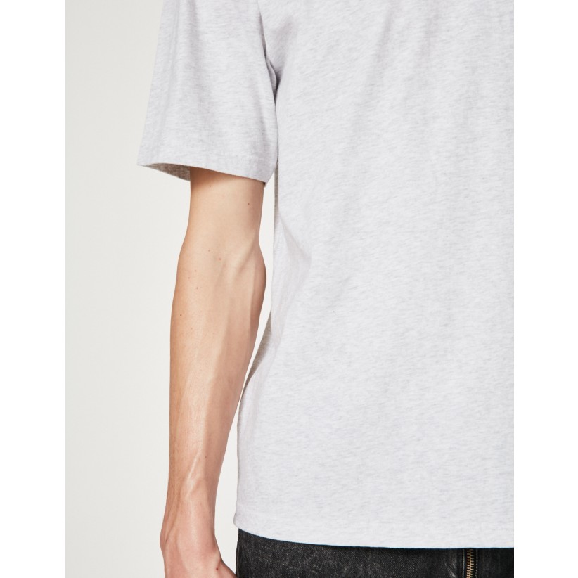 HanKjbenhavnTshirtDailyScriptGreyMelange-01