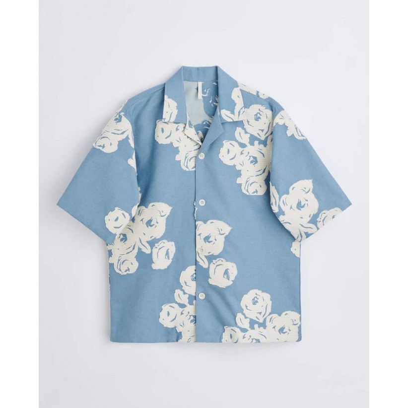 Sunflower, Skjorte, Cayo SS Shirt, Blå 