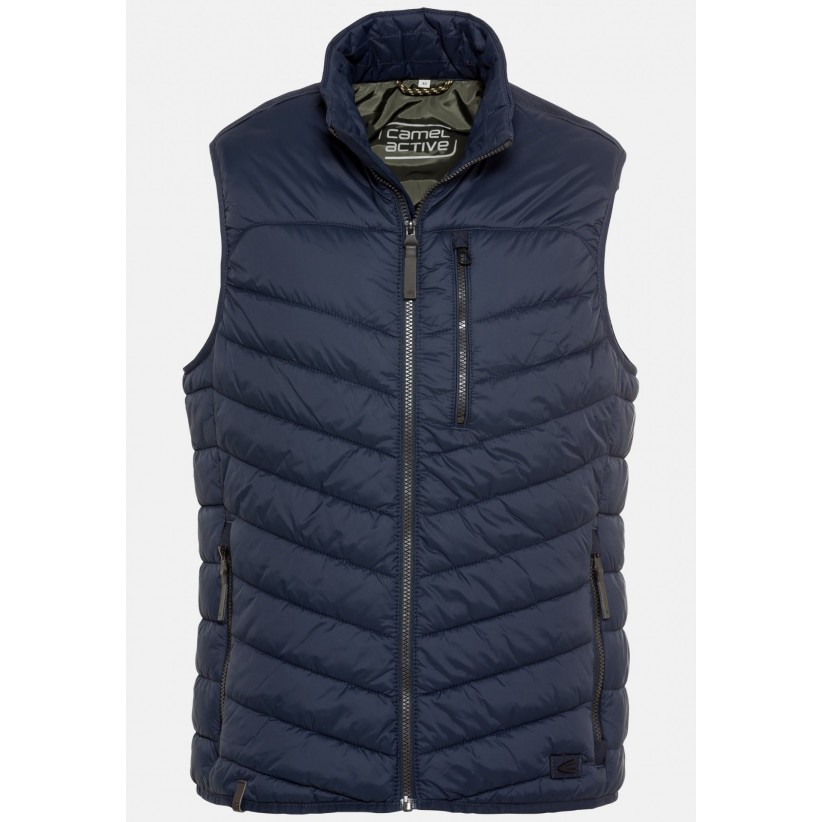 CAMEL ACTIVE, QUILT VEST I NAVY 