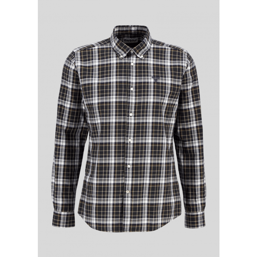 Barbour, Skjorte, Mosswood, Olive 