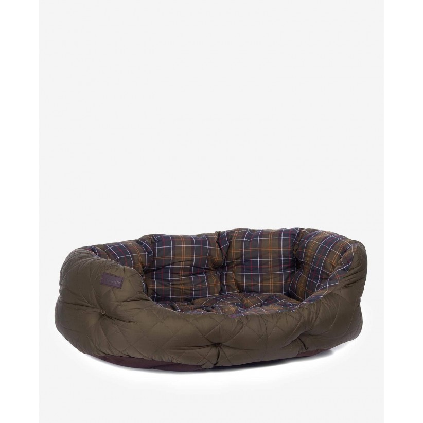 BarbourHundekurvQuiltedDogBed35Olive-01