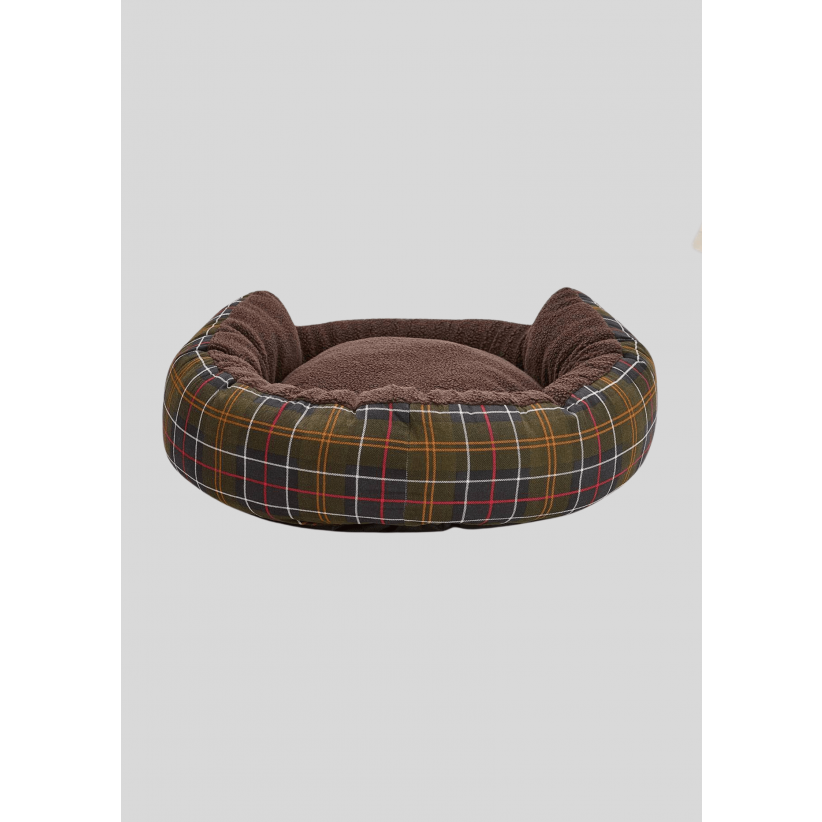 BarbourHundekurvSnuggleDogBed30ClassicTartan-01