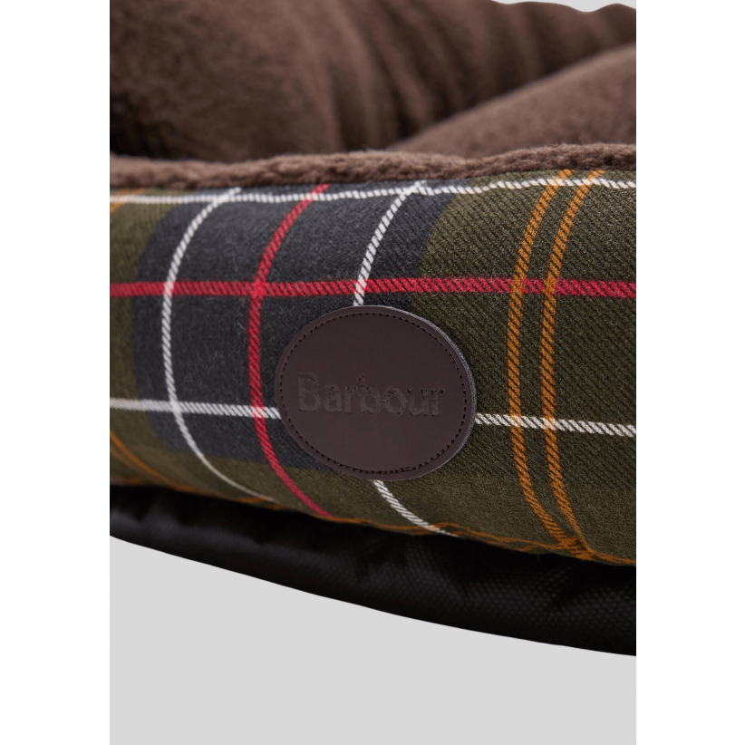 BarbourHundekurvSnuggleDogBed30ClassicTartan-01
